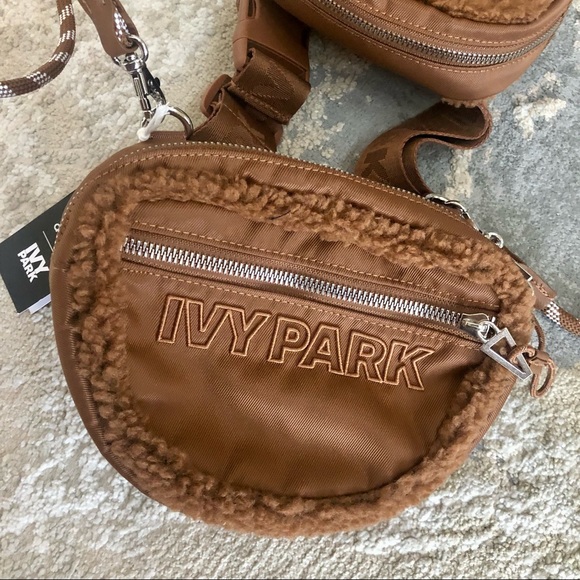NWT ADIDAS ORIGINALS Beyonc Ivy Park Sherpa Belt Bag HA6688 - Picture 10 of 15